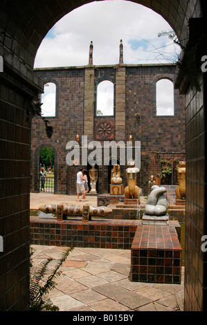 Oficina Brennand in Recife, erstellt von brasilianischen Keramiker und Bildhauer Francisco Brennand. Stockfoto