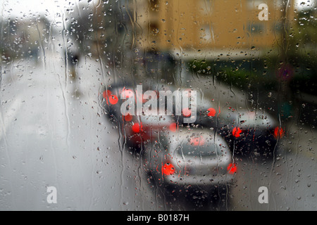 Ein Regentag in Portugal Stockfoto