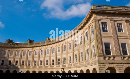 Herzog von Devonshire georgischen Crescent in Buxton Spa Derbyshire England UK GB EU Europa Stockfoto