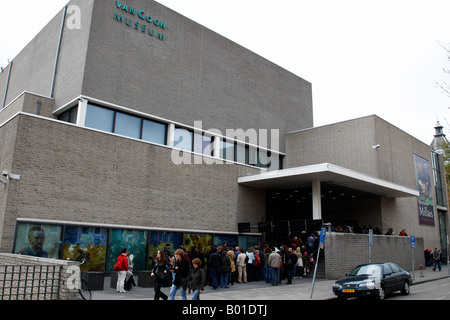 Außenseite des Van Gogh Museum Paulus Potterstraat Amsterdam Niederlande Nord Holland europe Stockfoto