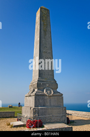 Kriegerdenkmal am südlichsten auf der Isle of Portland, Dorset, England Stockfoto