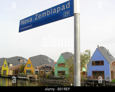 Waterside in Almere Buiten Niederlande Europa lebenden Stockfoto