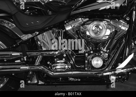 Harley-Davidson Motorrad detail Stockfoto