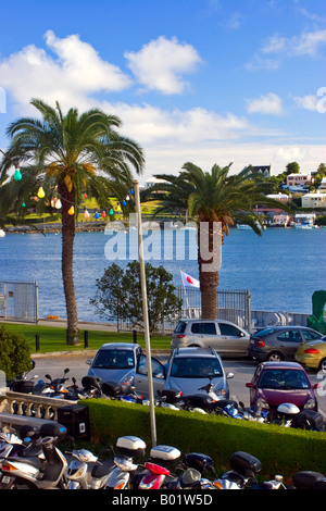 Eine Ansicht von Hamilton Harbour Bermuda Stockfoto