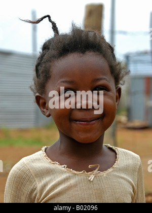 Mädchen in Kimberley, Südafrika Stockfoto