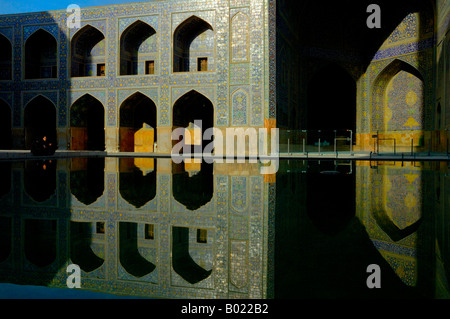 Innenraum-Imam-Moschee in Isfahan, Iran. Stockfoto