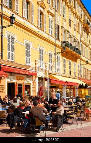 Restaurant in der Altstadt von Nizza Côte d ' Azur Frankreich Stockfoto
