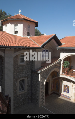 Das Heilige Kloster Panagia von Kykkos, Kykkos Kloster, Troodos, Zypern. Ein UNESCO-Weltkulturerbe Stockfoto