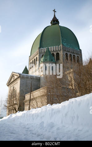 St.-Josephs Oratorium auf Westmount, Montreal. Stockfoto