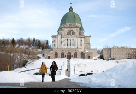 St.-Josephs Oratorium auf Westmount, Montreal. Stockfoto