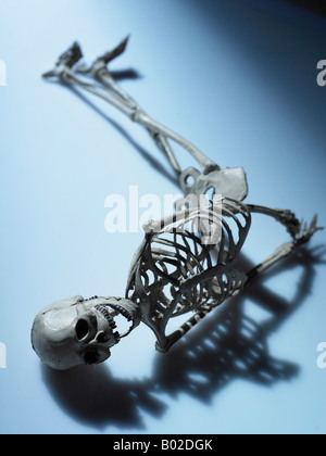 Skelett dehnen Stockfoto