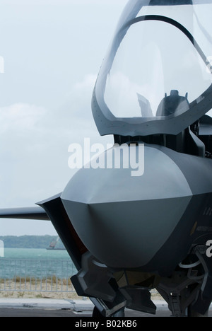 Vorderseite der Lockheed Martin F 35 Lightning II Joint Strike Fighter Stockfoto