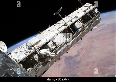 Astronaut Extravehicular Activity an. Stockfoto