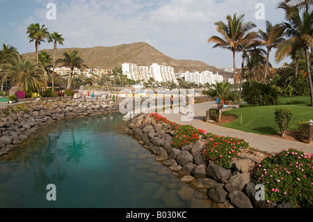 Gran Canaria: Anfi Del Mar Resort in der Nähe von Puerto Rico Stockfoto