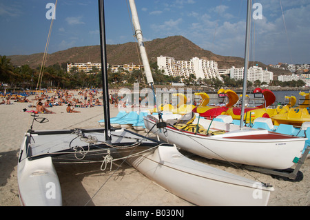 Gran Canaria: Anfi Del Mar Marina And Resort in der Nähe von Puerto Rico. Stockfoto