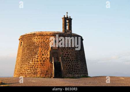 Lanzarote: Castillo De Las Coloradas in der Nähe von Playa Blanca Stockfoto