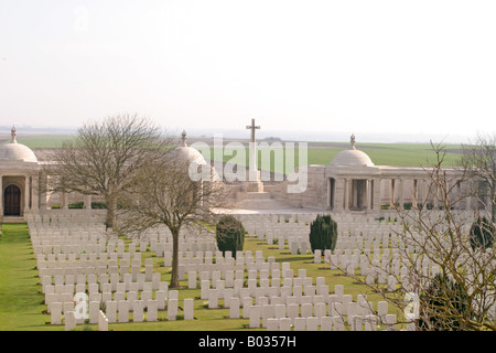 Dud Ecke ersten Weltkrieg Friedhof in der Nähe von Loos-Frankreich Stockfoto