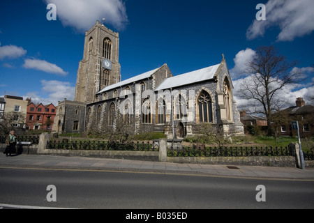 St Giles Kirche Norwich Stockfoto