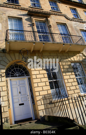 Reihenhaus, wohnen, Cavendish Place, in der Stadt Bath, Somerset, England Stockfoto