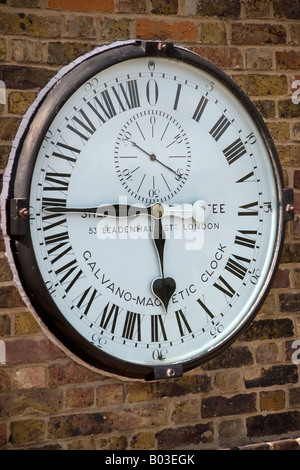 Der Hirte 24 Stunden Uhr The Royal Observatory Greenwich London Stockfoto