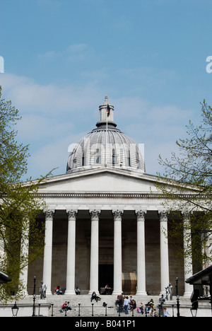 University College London UCL Portikus und Octagon Building auf dem Hauptcampus in Gower Street London Stockfoto