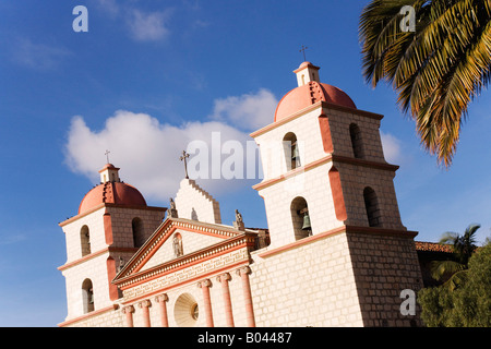 Mission Santa Barbara, Santa Barbara, Kalifornien, USA Stockfoto