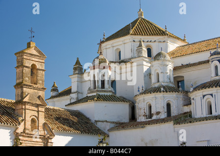 Monasterio de San Francisco, jetzt Hotel Monasterio de San Francisco, in der Stadt von Palma Del Rio, Provinz Córdoba, Andalusien Stockfoto