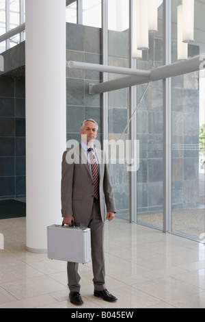 Grauen Haaren Geschäftsmann Stockfoto