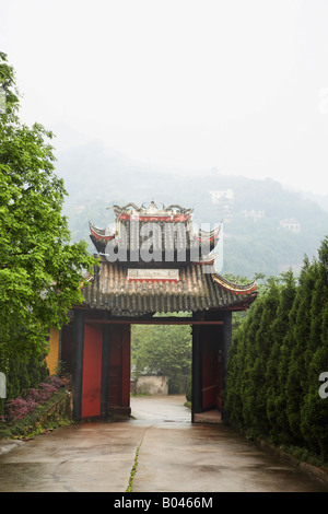 Tempel in Fengdu, Chongqing, China Stockfoto