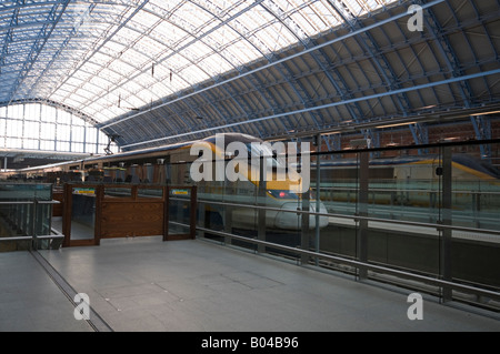 Eurostar terminal Kings Cross St Pancras in London Stockfoto