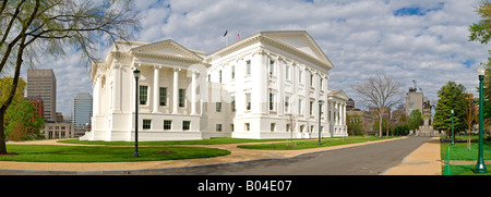 Virginia State Capitol in Richmond Virginia hohe Auflösung panorama Stockfoto