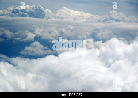 Blick vom Flugzeug, Spanien, Balearen, Mallorca Stockfoto