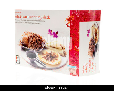 Ganze Aromatische knusprige Ente Kit Stockfoto