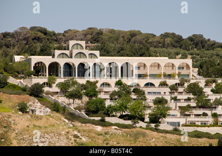 Ansicht des mormonischen BYU Brigham Young Universität Jerusalem Zentrum für Altertumswissenschaften am Ölberg in Jerusalem, Israel gelegen Stockfoto