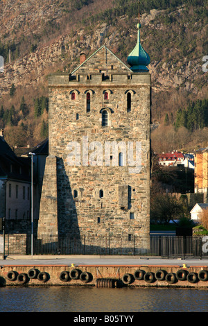 König Haakons Hall der norwegischen Stadt Bergen ein bedeutendes kulturelles Zentrum in Norwegen, Europa. Stockfoto