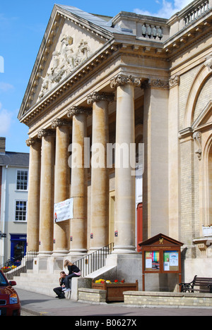 Corn Exchange Building, Abbeygate Straße, Bury St Edmunds, Suffolk, England, Vereinigtes Königreich Stockfoto