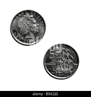 "NEW ZEALAND COIN" Stockfoto