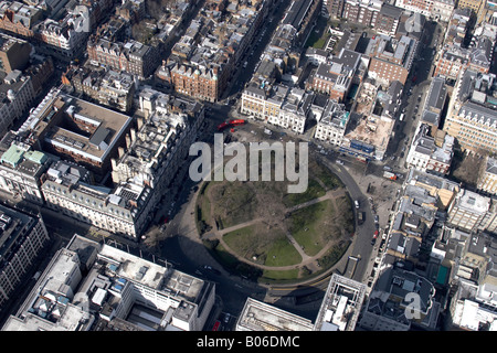 Luftbild Norden westlich von Cavendish Square University of Westminster Cavendish Straße Campus Westminster London NW1 W1 England Stockfoto