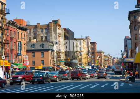 Canal Street Lower East Side in New York City Stockfoto