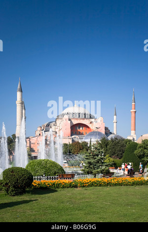 Aya Sofia (Hagia Sophia), Sultanahmet, Istanbul, Türkei Stockfoto