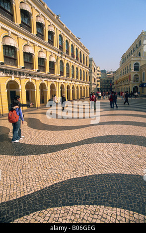 China, Macau, Senatsplatz Stockfoto