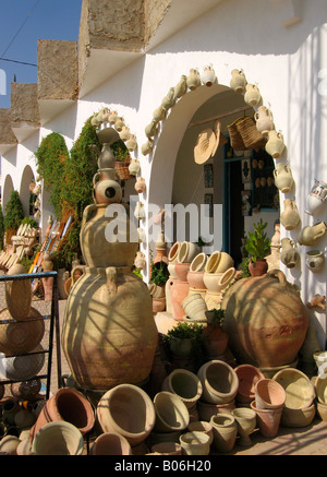 Tunesien Djerba Kallala Keramik Stockfoto