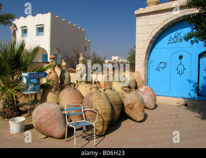 Tunesien Djerba Kallala Keramik Stockfoto