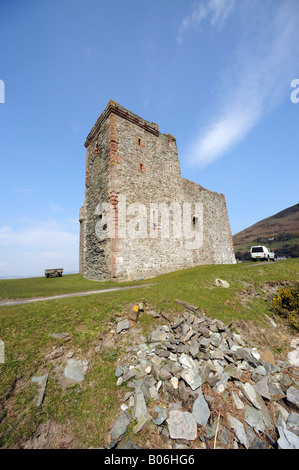 Lochranza Castle auf der Isle of Arran Stockfoto