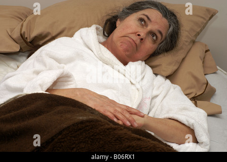 Schlaflose Stockfoto