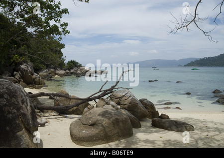 Ruhigen Ecke eines tropischen Paradieses Stockfoto