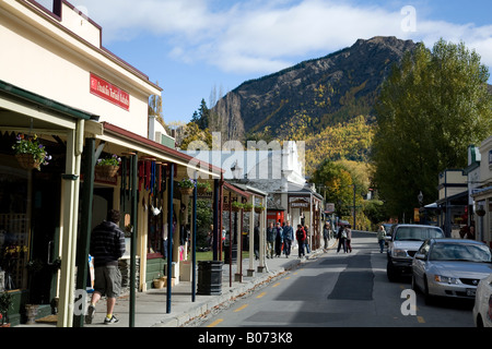 Arrowtown, in der Nähe von Queenstown, Südinsel, Neuseeland Stockfoto