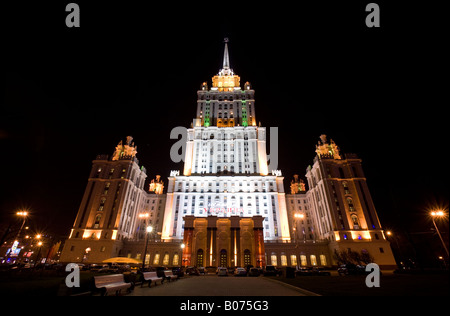 Hotel Ukraine, Moskau, Russland, Russische Föderation Stockfoto