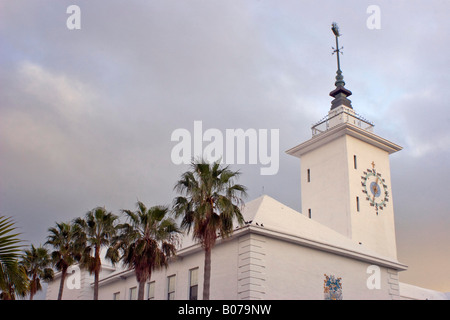 Clock Tower auf die Bermuda National Art Gallery Stockfoto