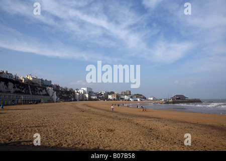 Bild von Paul Grover Pic Shows Viking Bay in Broadstairs auf der Küste von Kent Stockfoto